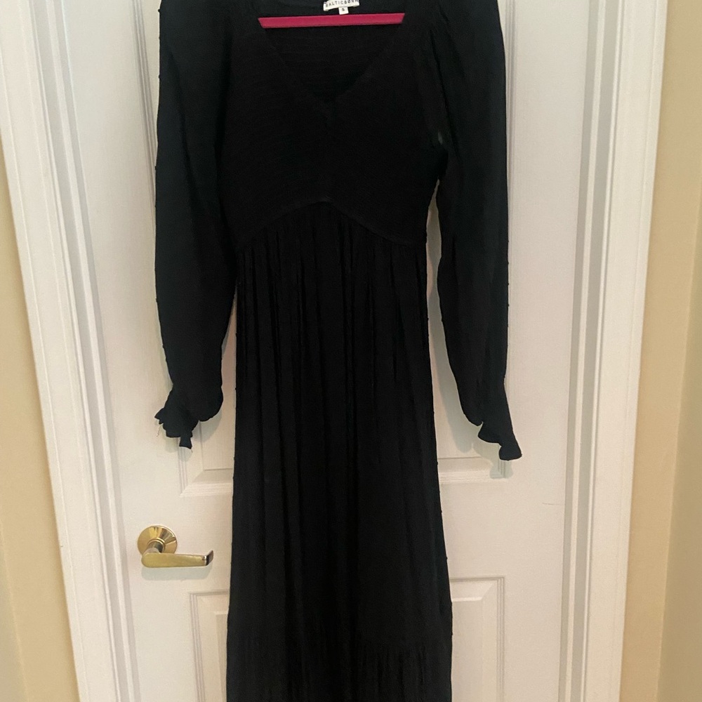 Baltic Born Black Textured Top